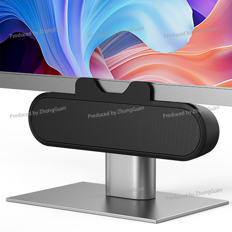 Desk Setup With Speakers - Barra de Som Portátil USB Mz-630