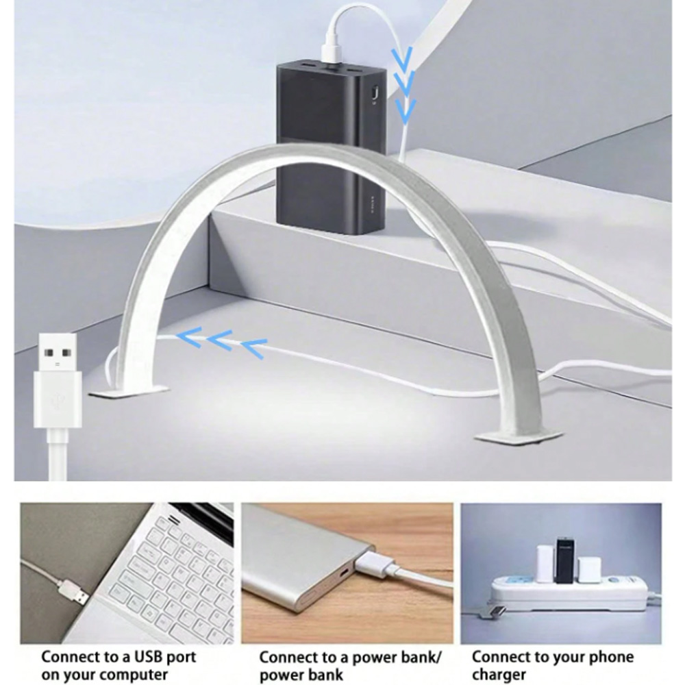 Desk Setup Light - Luminária de Mesa LED USB 5V