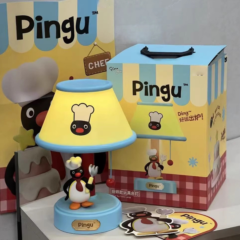 Desk Setup Light - Nova Lâmpada Noturna Estilo Chef Pingu,