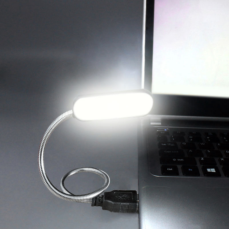 Mini 4 led livro lâmpada portá - Desk Setup Laptop avaliação e preço