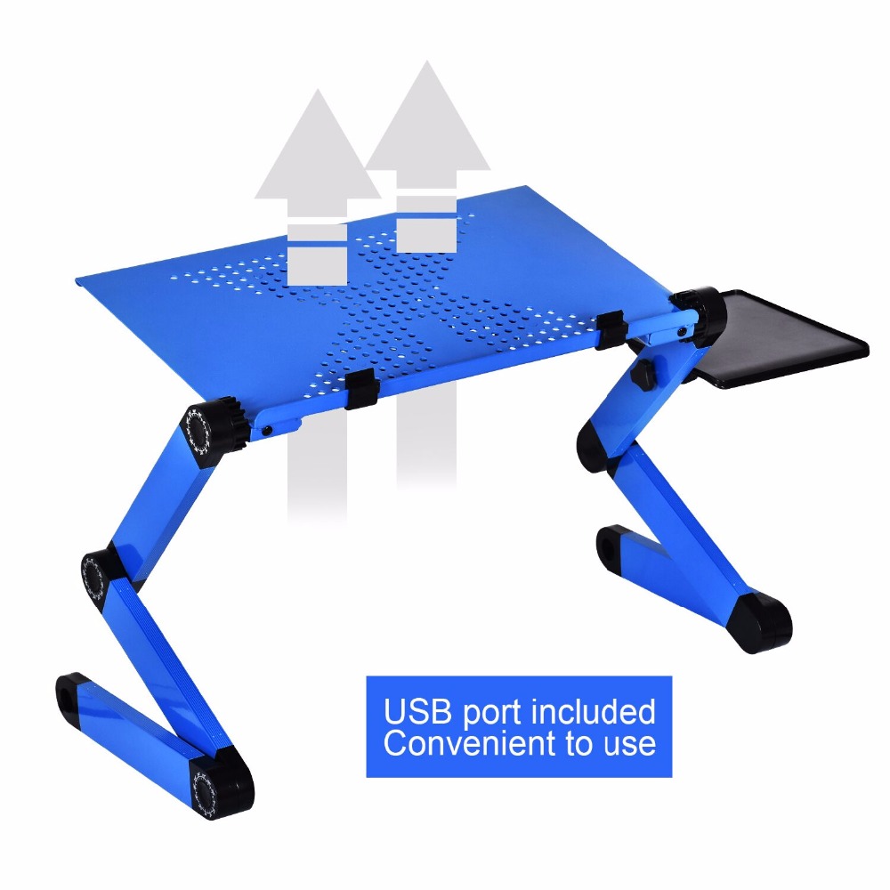 Mesa dobrável portátil para la - Desk Setup Laptop avaliação e preço