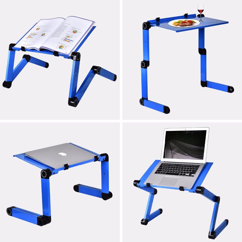 Mesa dobrável portátil para la - Desk Setup Laptop avaliação e preço