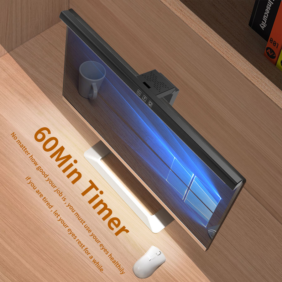 Barra de luz suspensa para mon - Desk Setup Light avaliação e preço