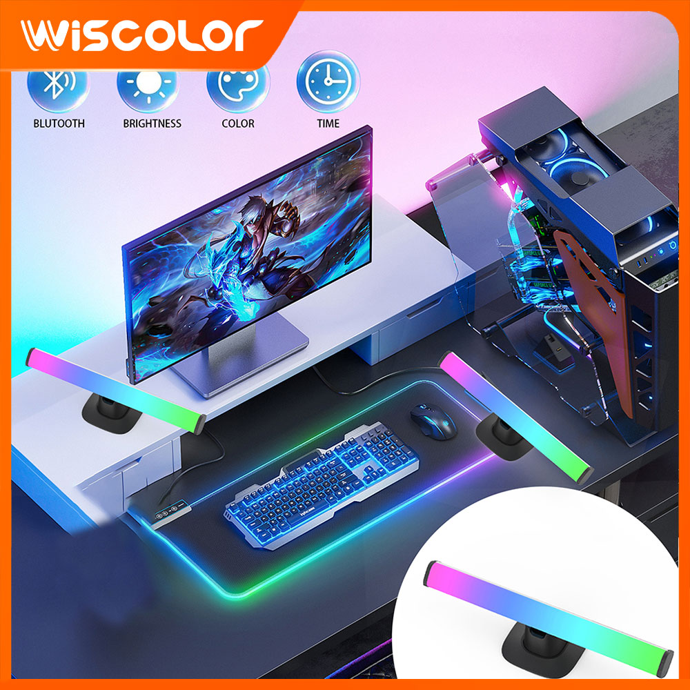 Barra de luzes LED RGB com con - Desk Setup Tablet avaliação e preço