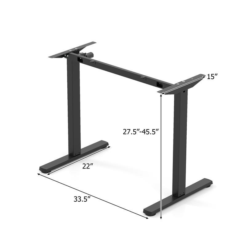 Estrutura de Mesa Elétrica Aju - Desk Setup Height avaliação e preço