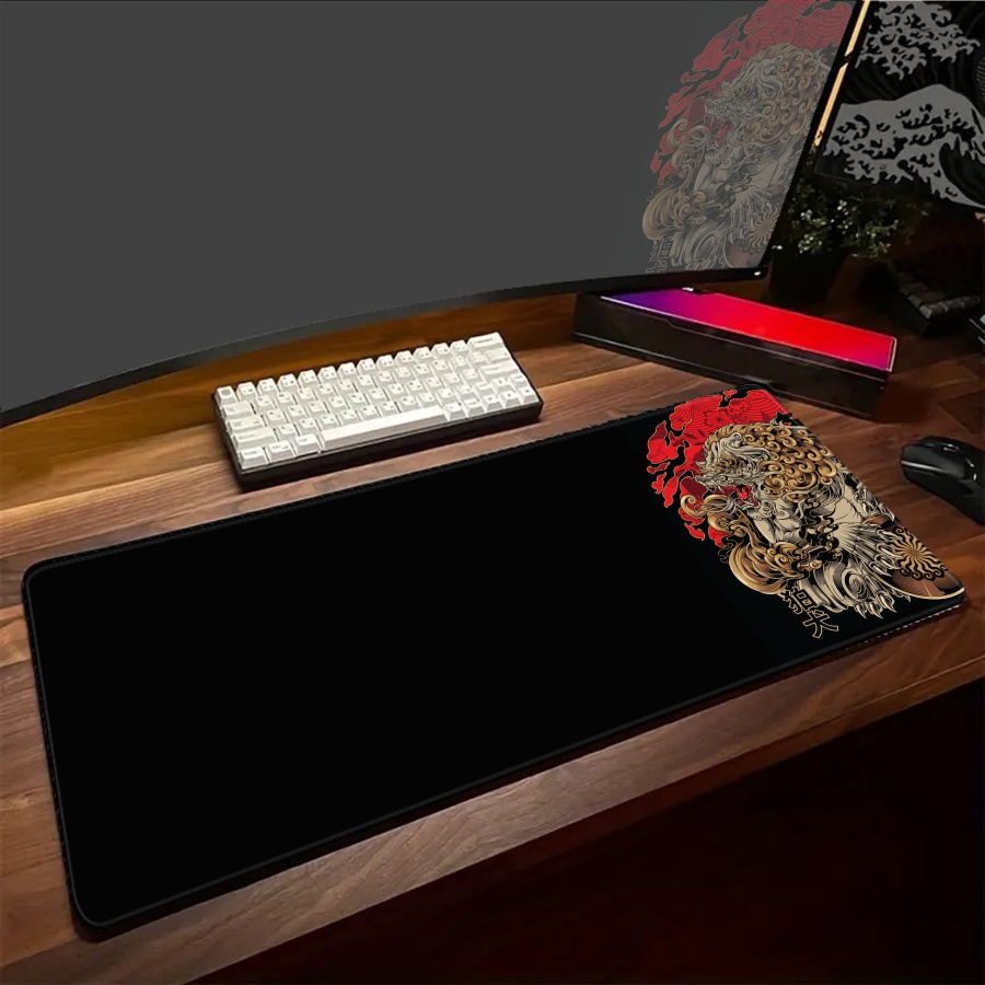 Mousepad Preto ONI Grande para - Desk Setup Art avaliação e preço
