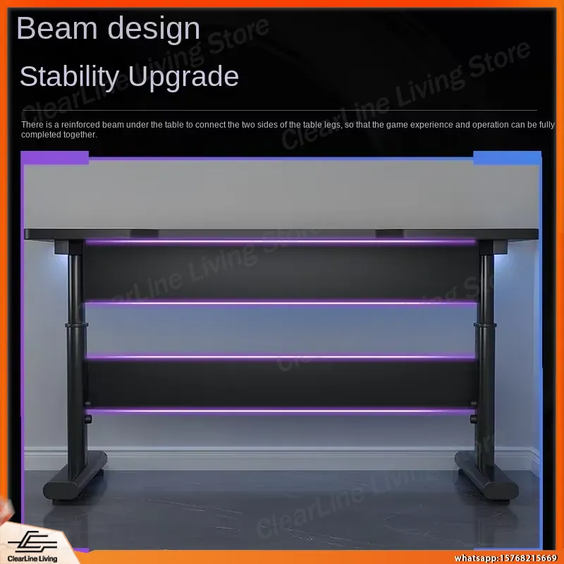 Mesa de Jogos Elétrica Ajustáv - Desk Setup Height avaliação e preço