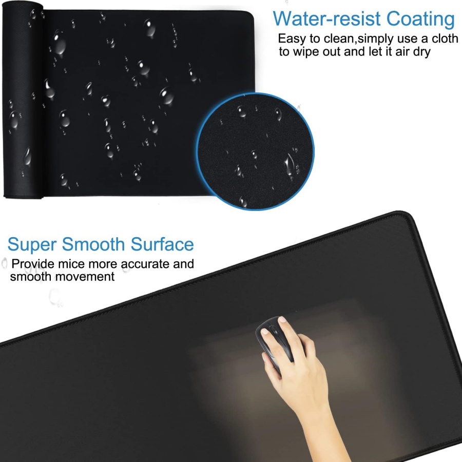 Mousepad para jogos, mármore c - Desk Setup Grey avaliação e preço