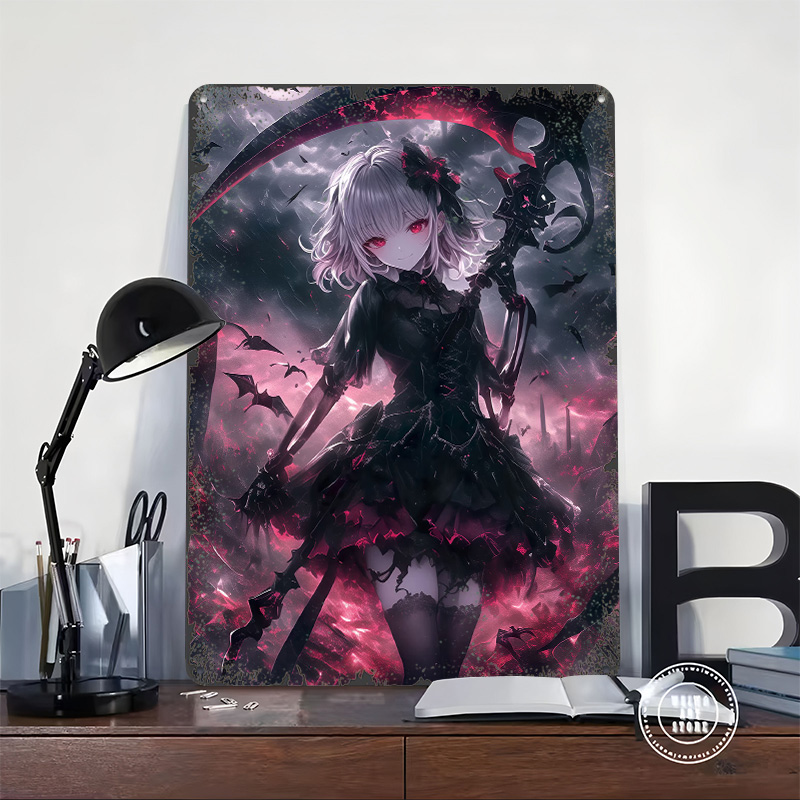Pôster de Menina Demoníaca Cei - Desk Setup Art avaliação e preço