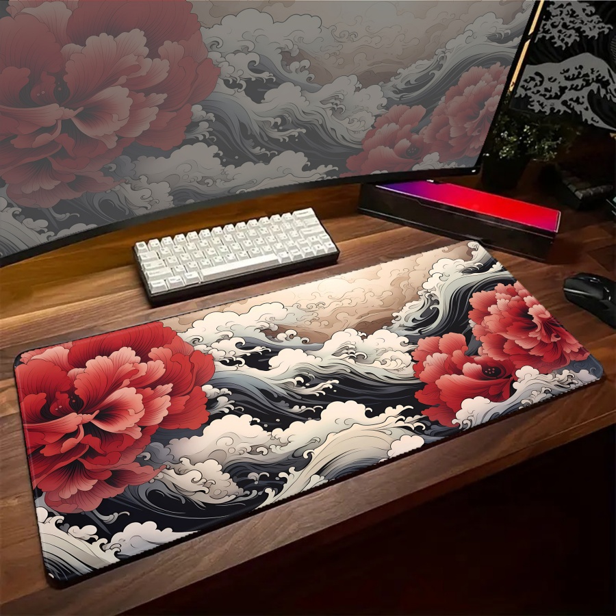 Mousepad Grande de Pena Artíst - Desk Setup Art avaliação e preço