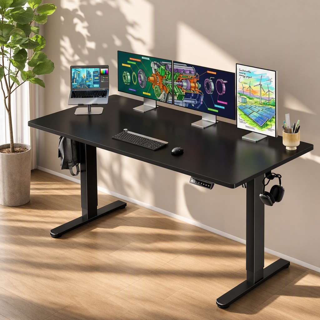 Mesa Elétrica Ajustável, Tampo - Desk Setup Height avaliação e preço