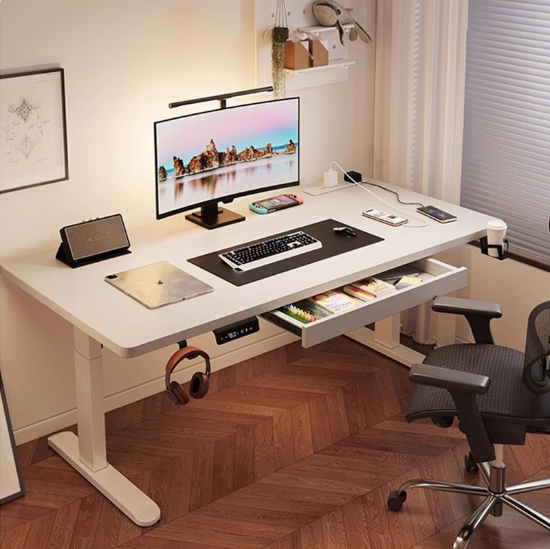Mesa Elétrica Moderna com Dois - Desk Setup Height avaliação e preço