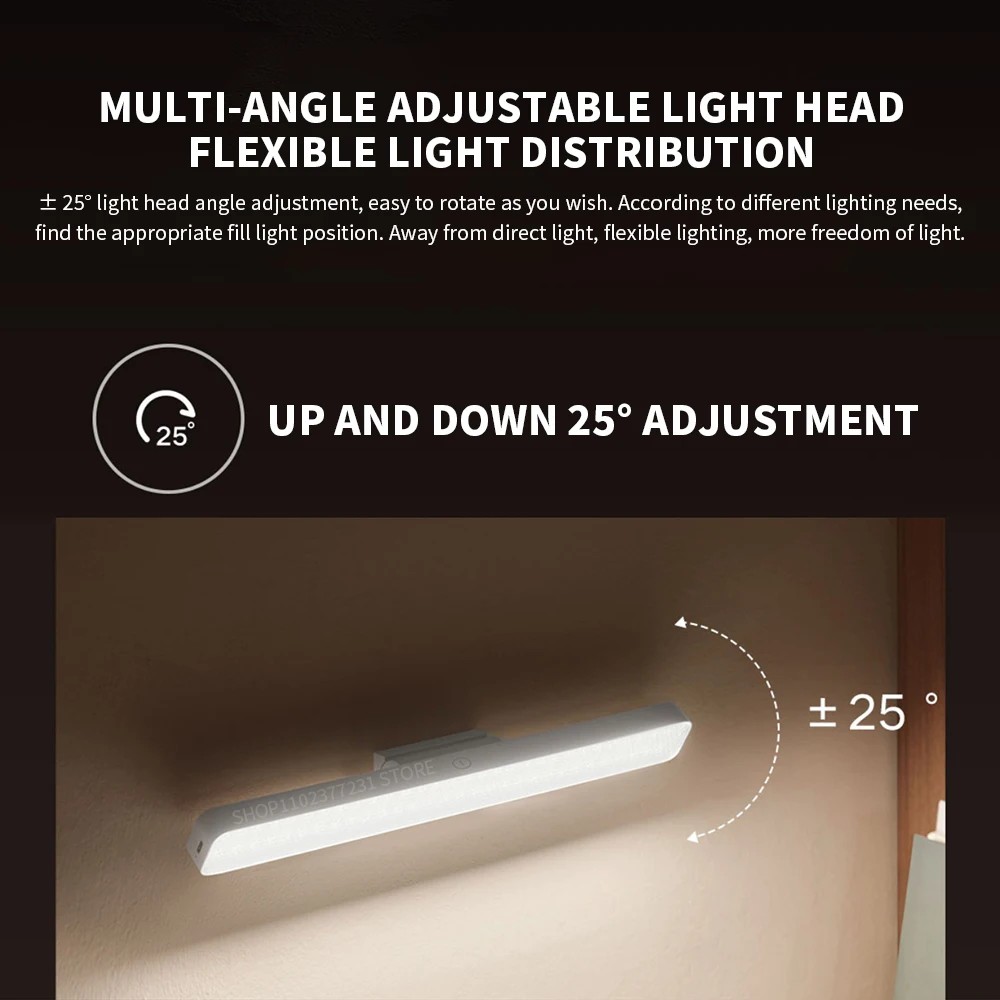 Lâmpada de Leitura Magnética M - Desk Setup Light avaliação e preço