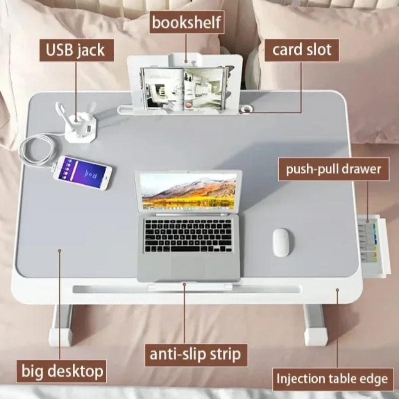 Bandeja de cama para laptop, m - Desk Setup Laptop avaliação e preço