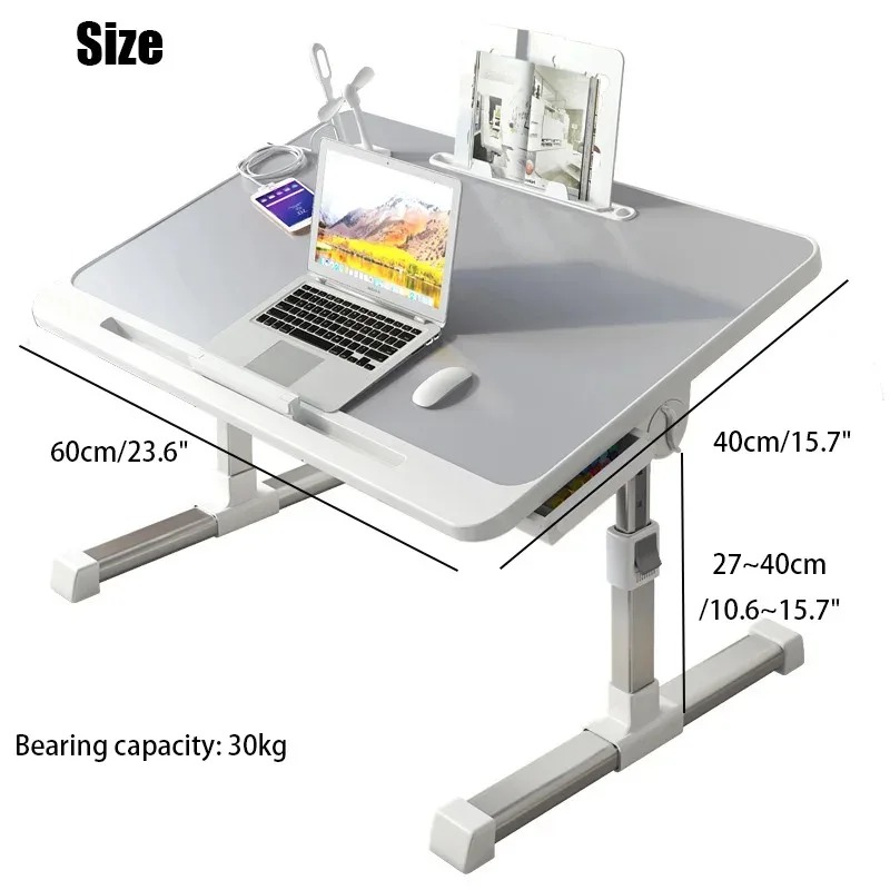 Bandeja de cama para laptop, m - Desk Setup Laptop avaliação e preço