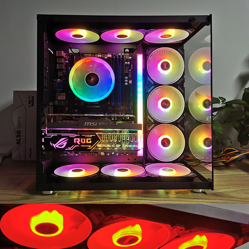 Ventilador de gabinete ARGB de - Desk Setup Light avaliação e preço